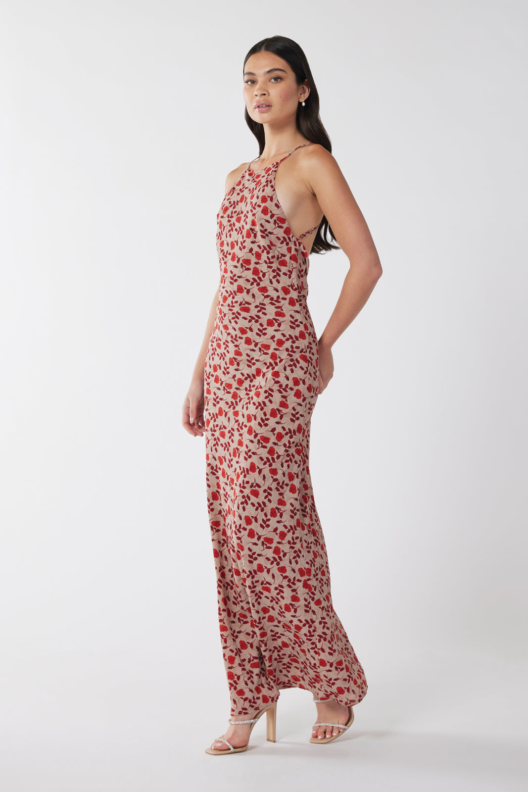 Vespa Rossa Cross-Back Dress