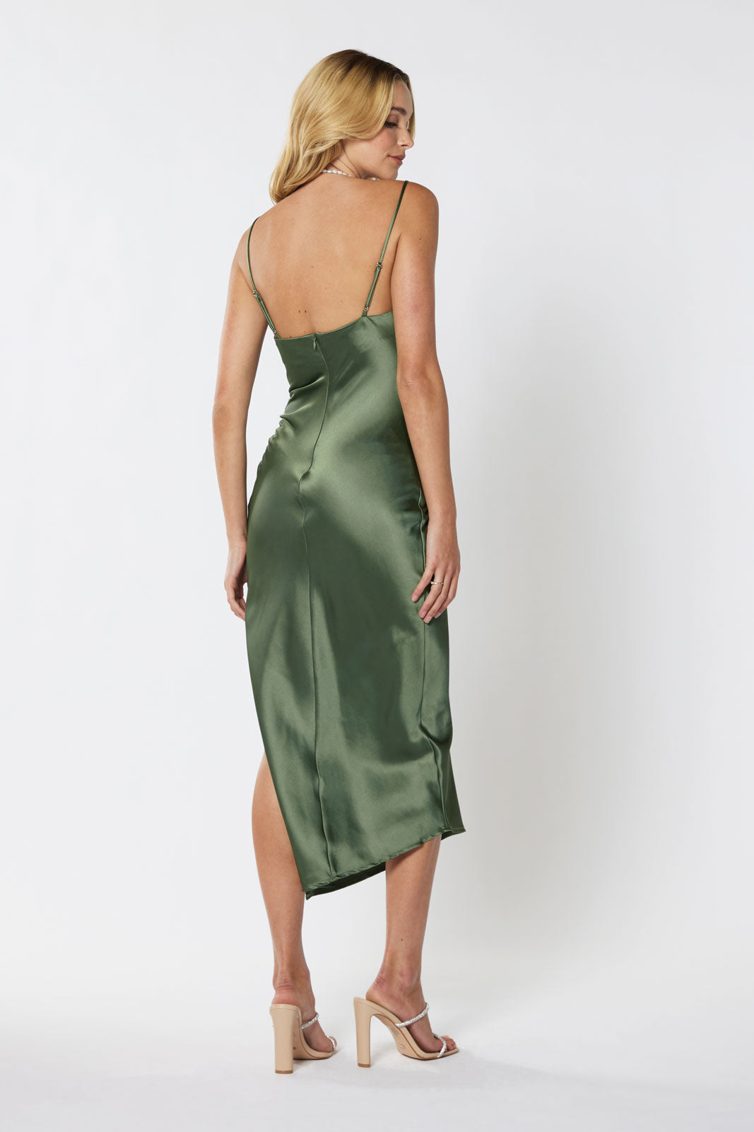Billie Gathered Midi Dress