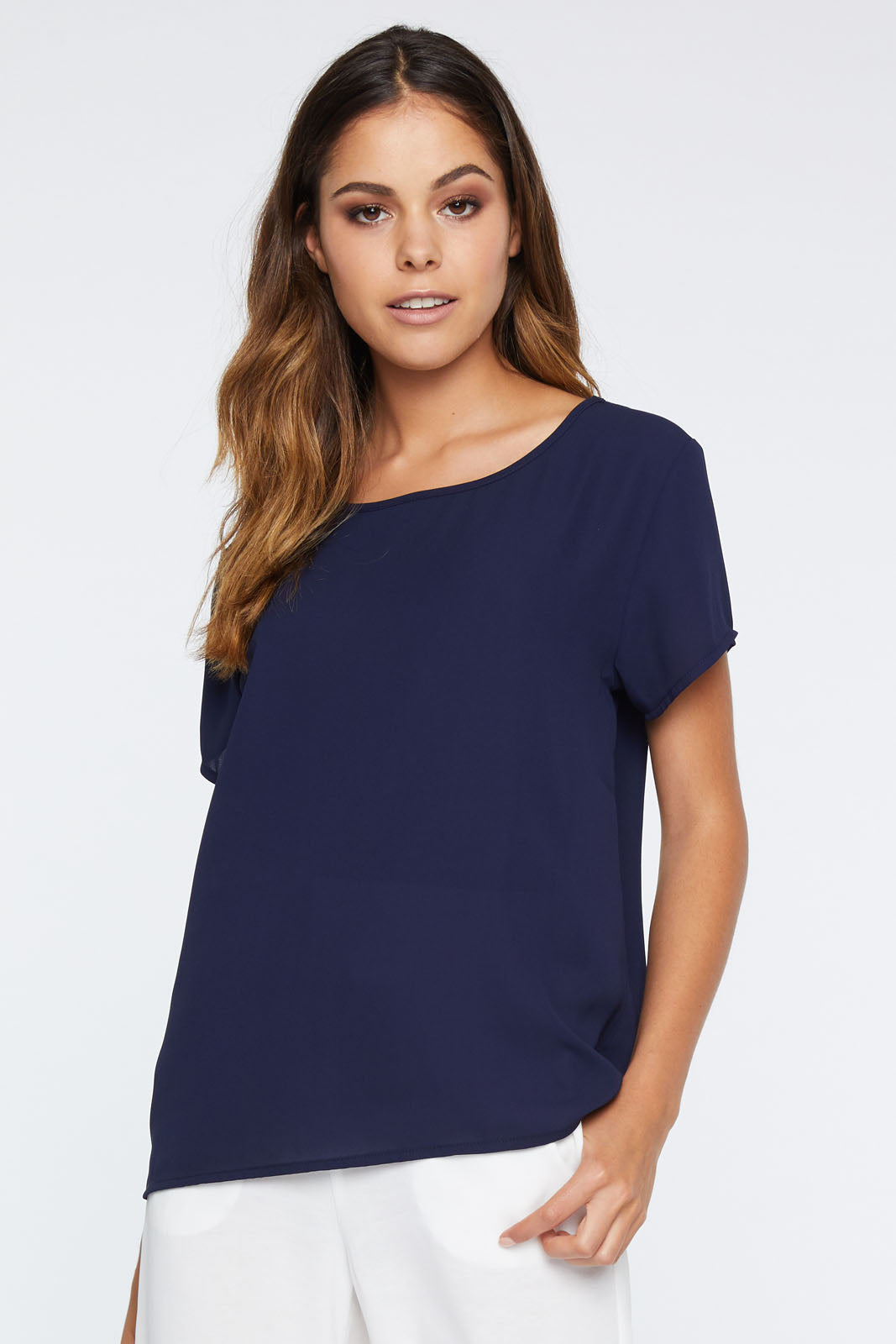 Light Crepe Tee