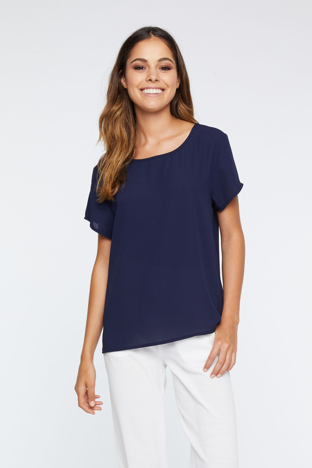Light Crepe Tee