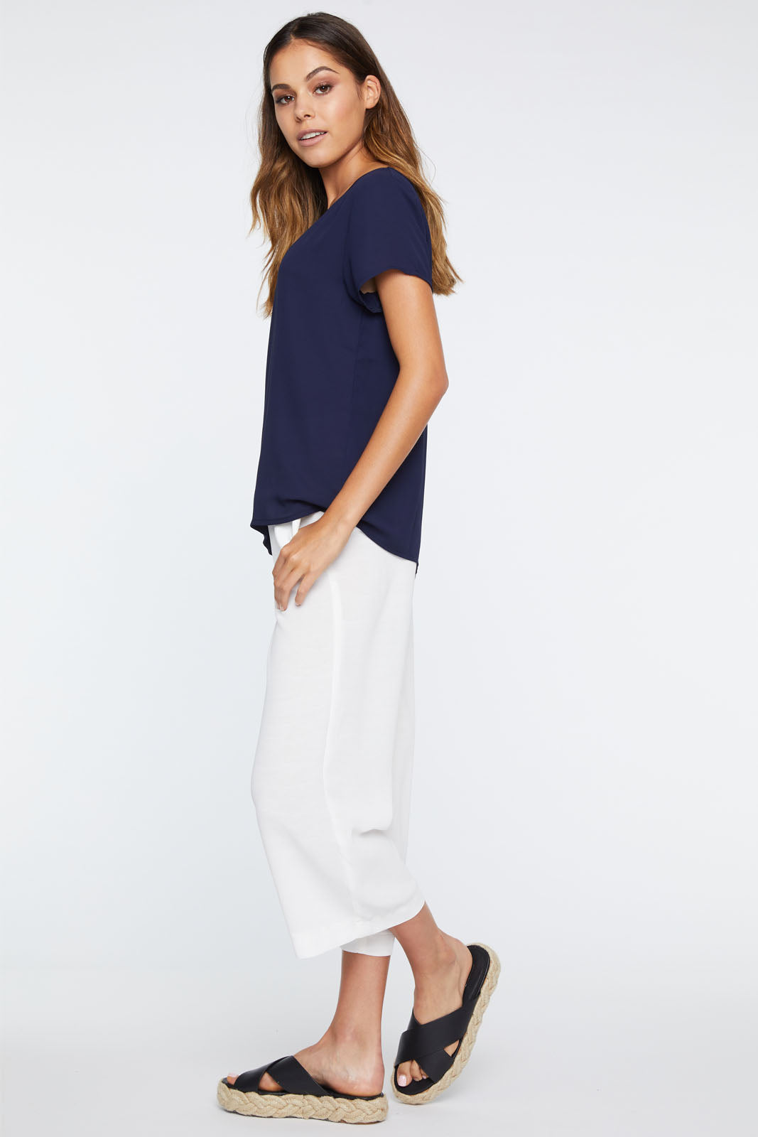 Light Crepe Tee