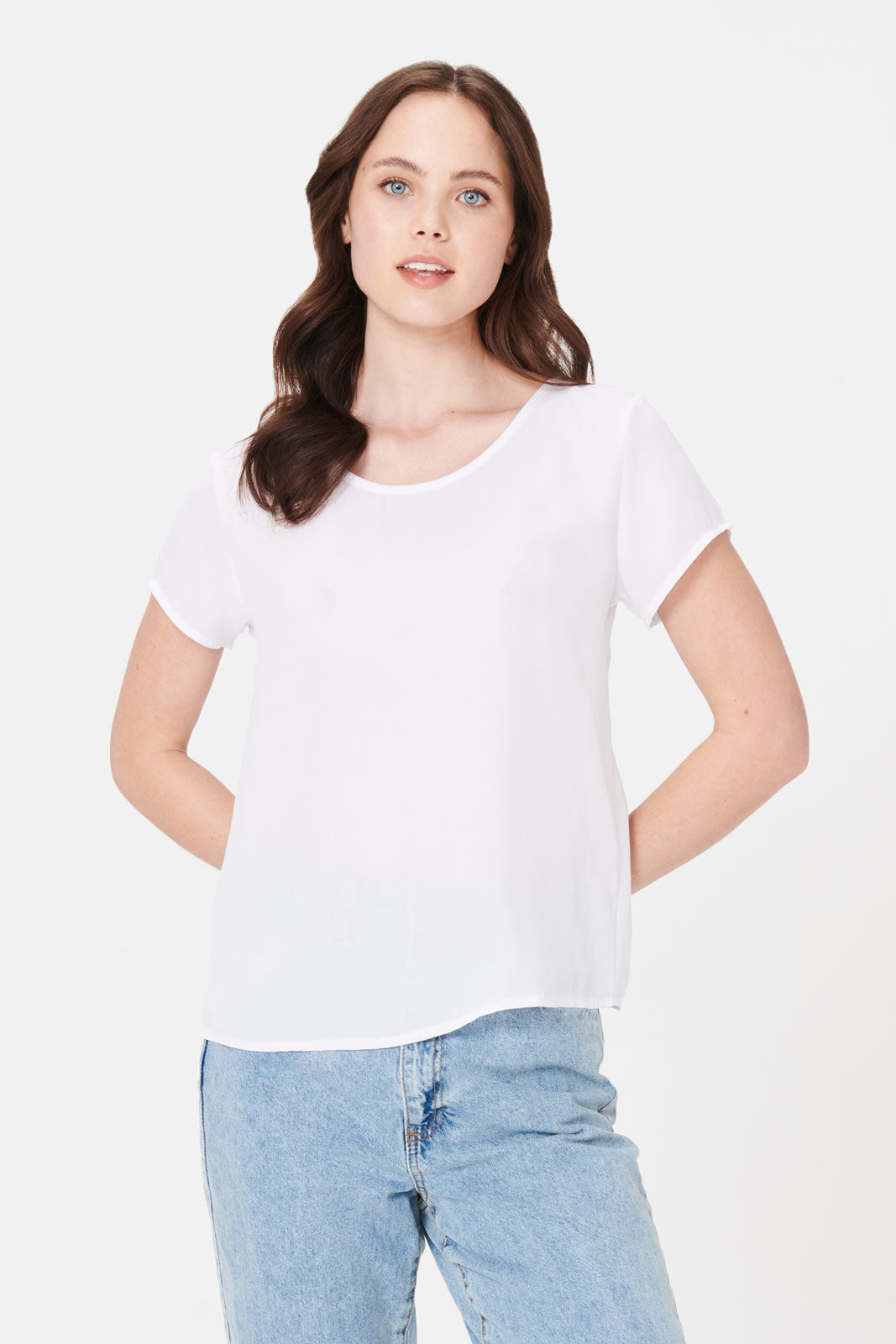 Light Crepe Tee
