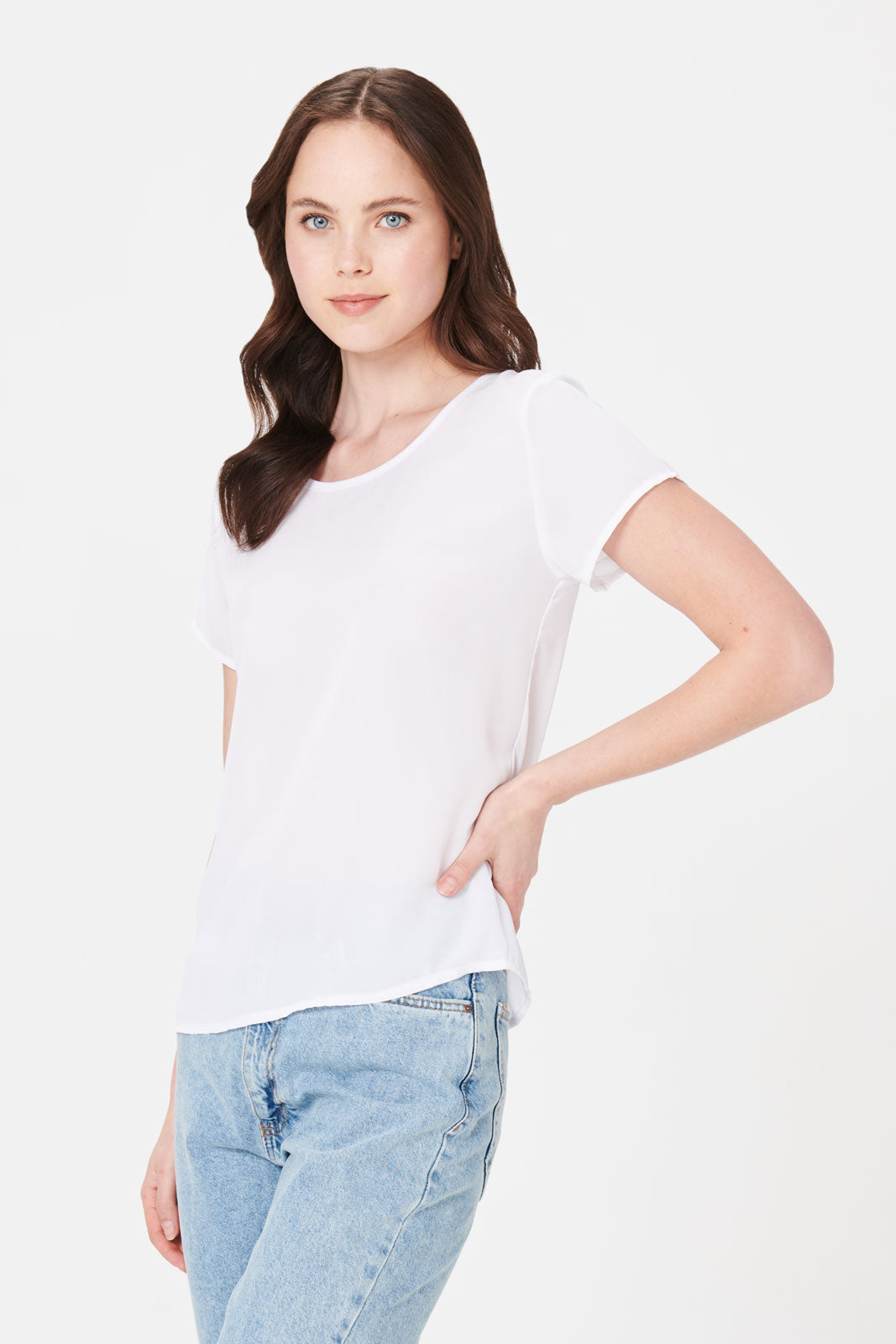 Light Crepe Tee