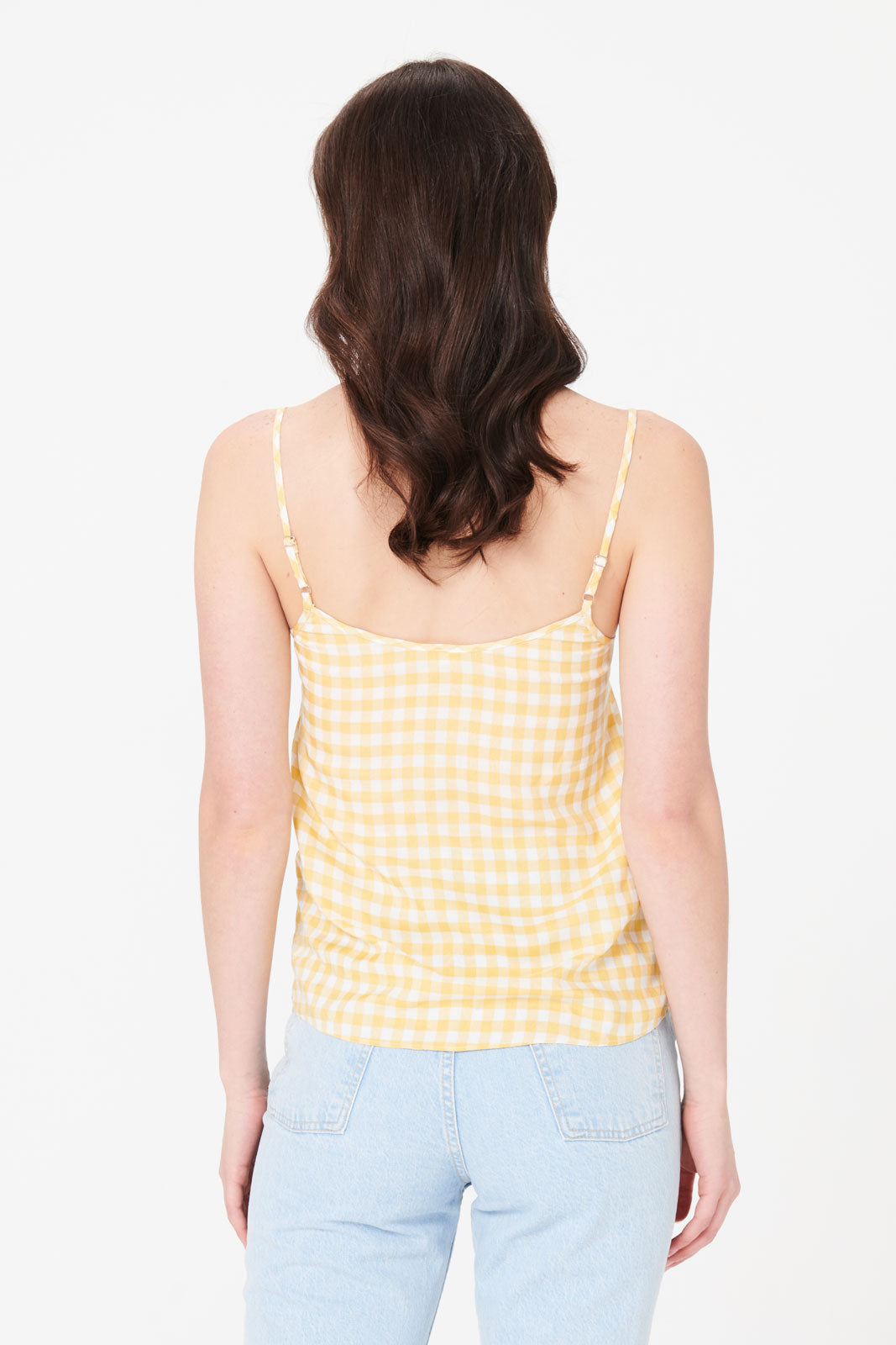 Sally Gingham Cami Top
