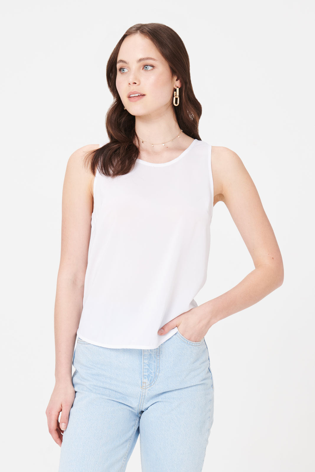 Round Hem Tank