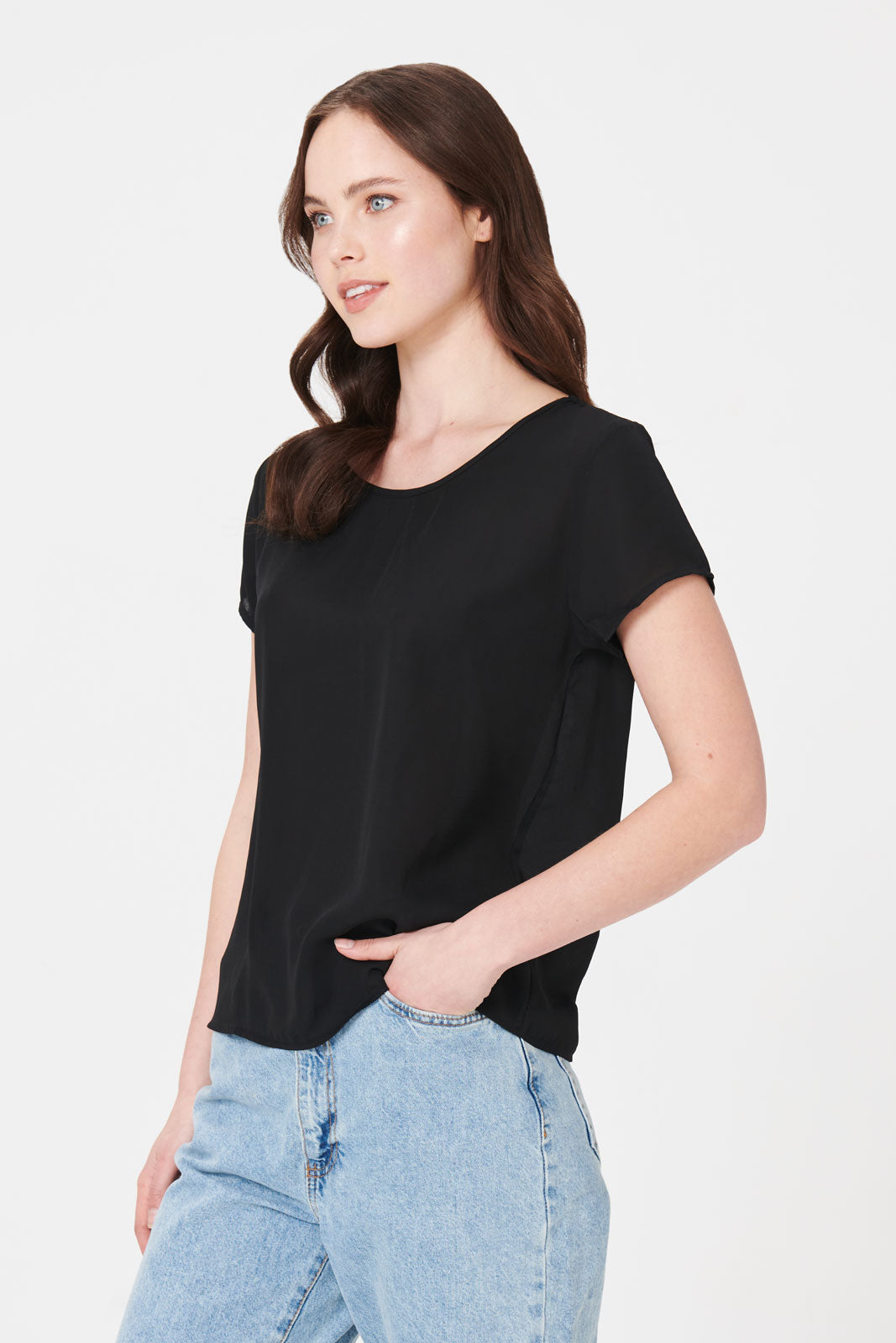 Light Crepe Tee