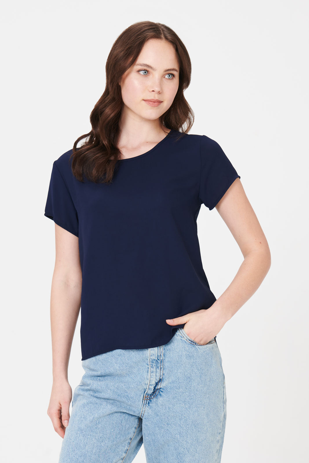 Light Crepe Tee