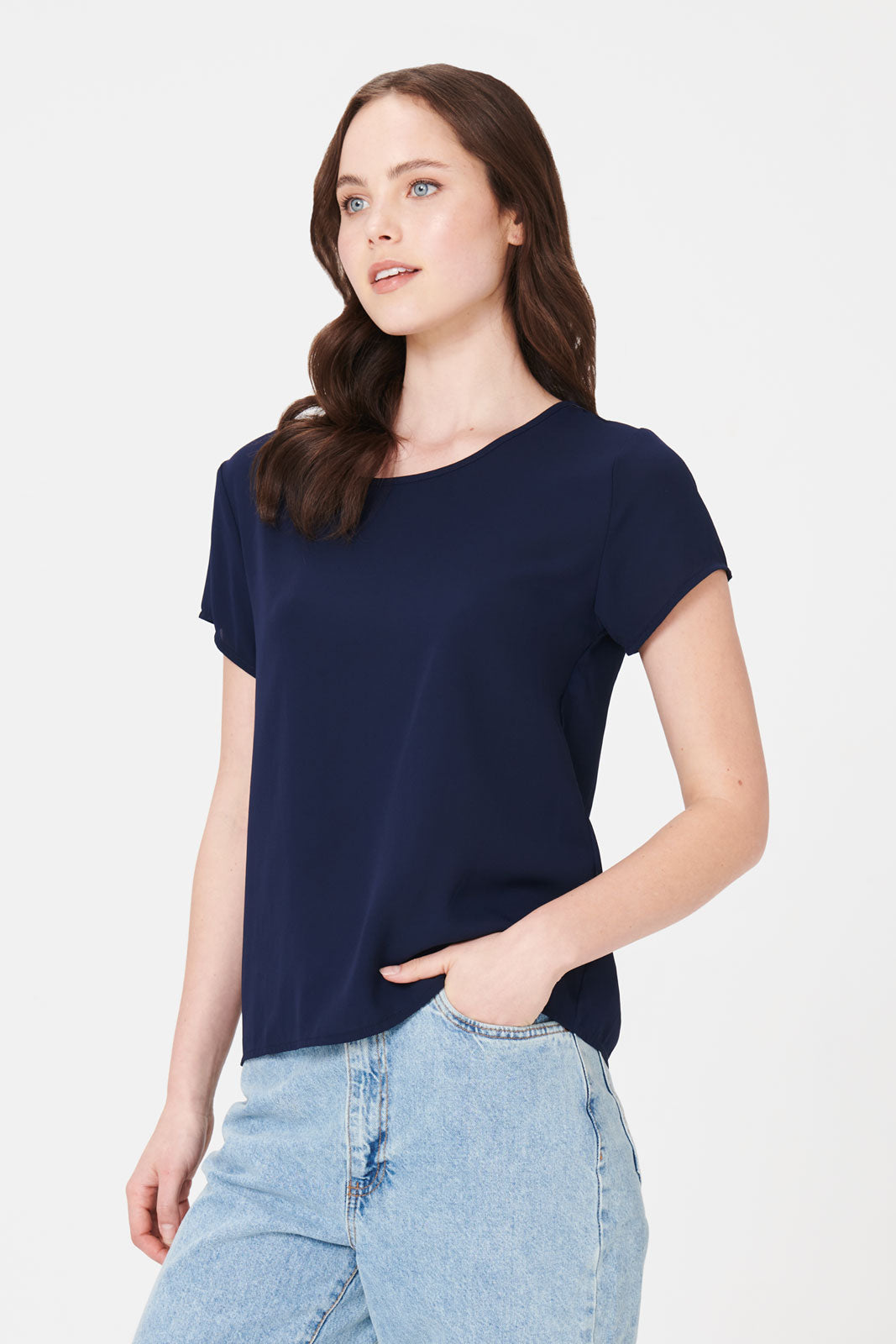 Light Crepe Tee