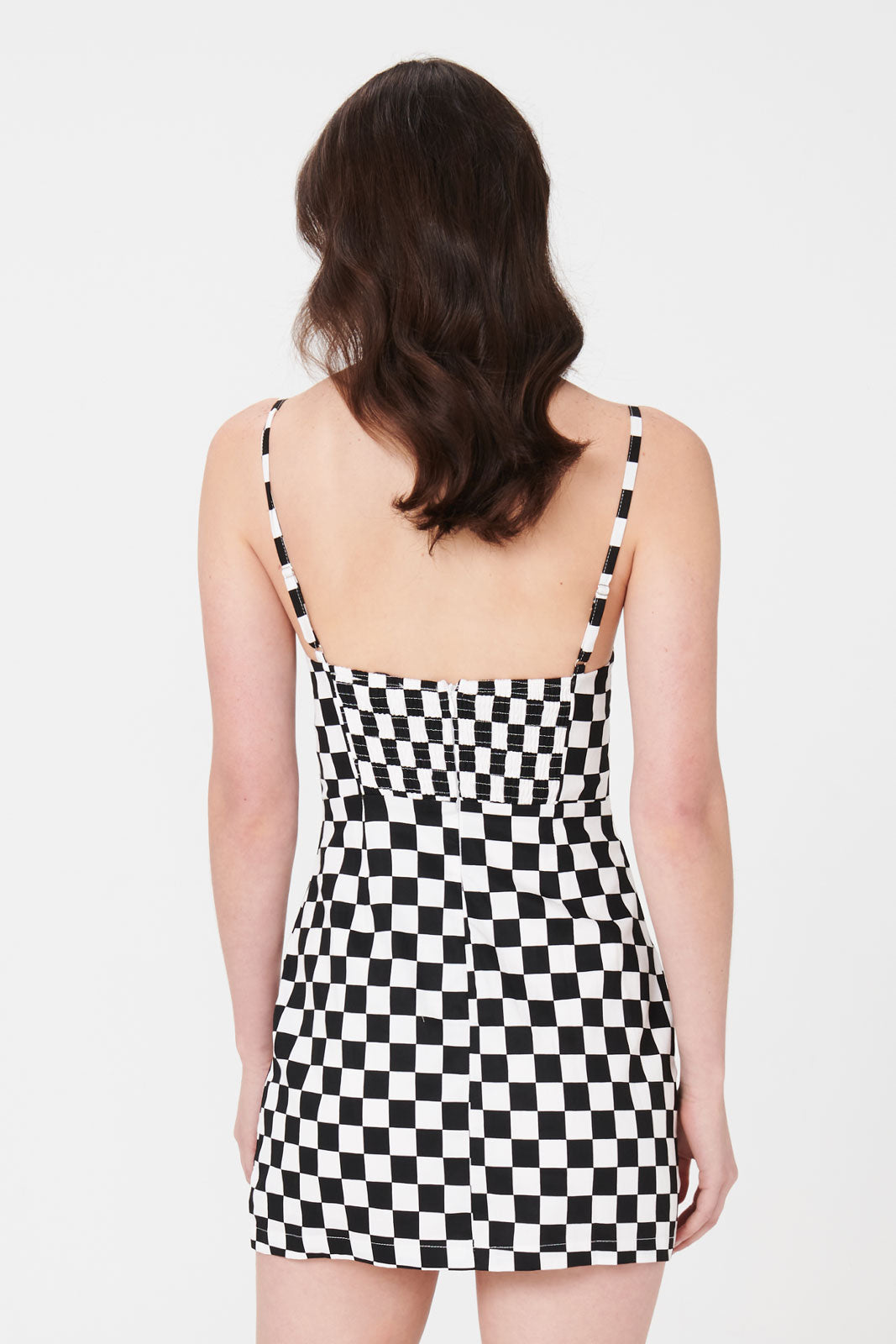 Ariel Check Mini Dress