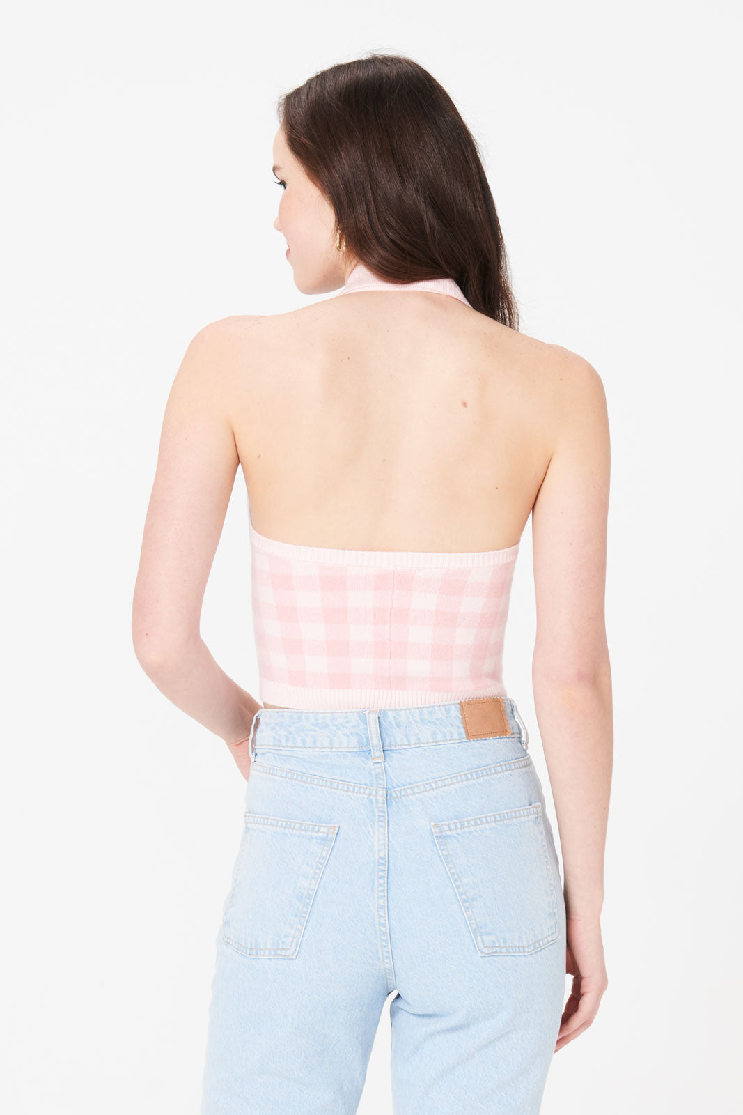 Stacey Collared Crop Top